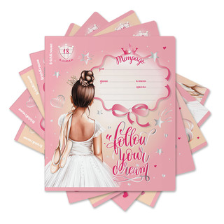 Тетрадь А5, 18 листов, клетка, ErichKrause Pointes, ассорти. ...