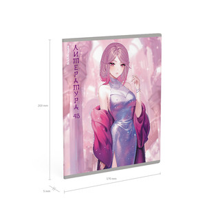 Тетрадь предметная Литература, ErichKrause Manga 3