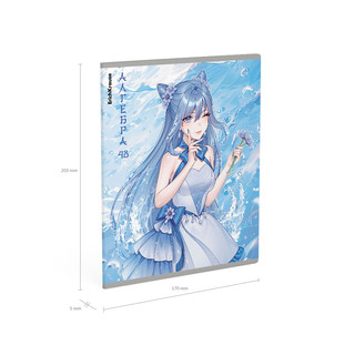 Тетрадь предметная Алгебра, ErichKrause Manga 3