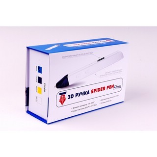 3D ручка Spider Pen SLIM с OLED-Дисплеем, белая 4