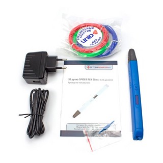 3D ручка Spider Pen SLIM с OLED-Дисплеем, белая 2