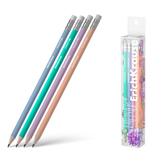 Набор из 12 чернографитных карандашей пластиковых ErichKrause...