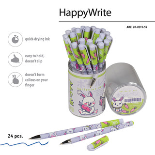 Ручка шариковая BV 'Kawaii Animalse. Зайчик', 0.5 мм, синяя 6