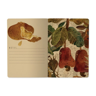 Тетрадь А5, 40 листов, клетка, 'Tropical fruits', BV 2