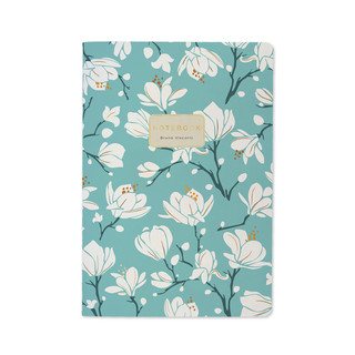 Тетрадь А5, 40 листов, в клетку, на скрепке, 'Магнолия', BV