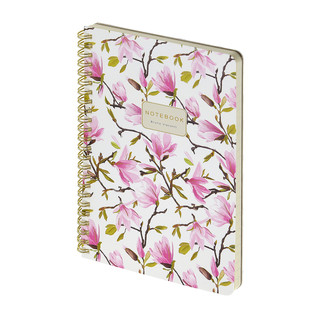 Тетрадь А5, 60 листов, на пружине, 'Цветы. Фантазия', BV 2