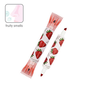 Текстовыделитель с запахом BV 'Tutti Frutti', красный. Цена з...