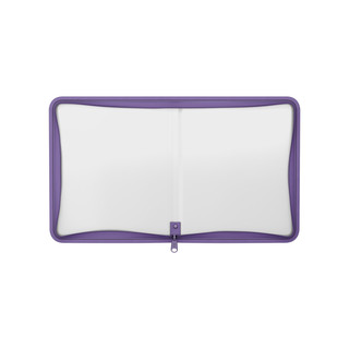 Папка для тетрадей на молнии пластиковая А5+, ErichKrause Space Anime 2