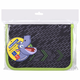 Пенал 'Gunsight, 1 отделение, 2 откидные планки, полиэстер, 21х14 см, Brauberg 7