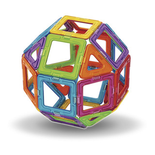 Магнитный конструктор MAGFORMERS Набор 30/Rainbow 5