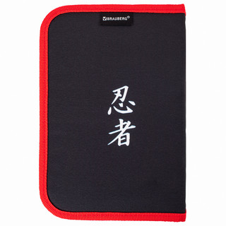 Пенал 'Ninja', 1 отделение, 2 откидные планки, полиэстер, 21х14 см, Brauberg 6
