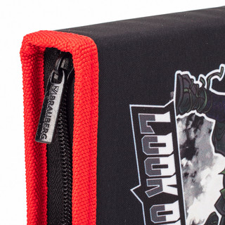 Пенал 'Ninja', 1 отделение, 2 откидные планки, полиэстер, 21х14 см, Brauberg 7