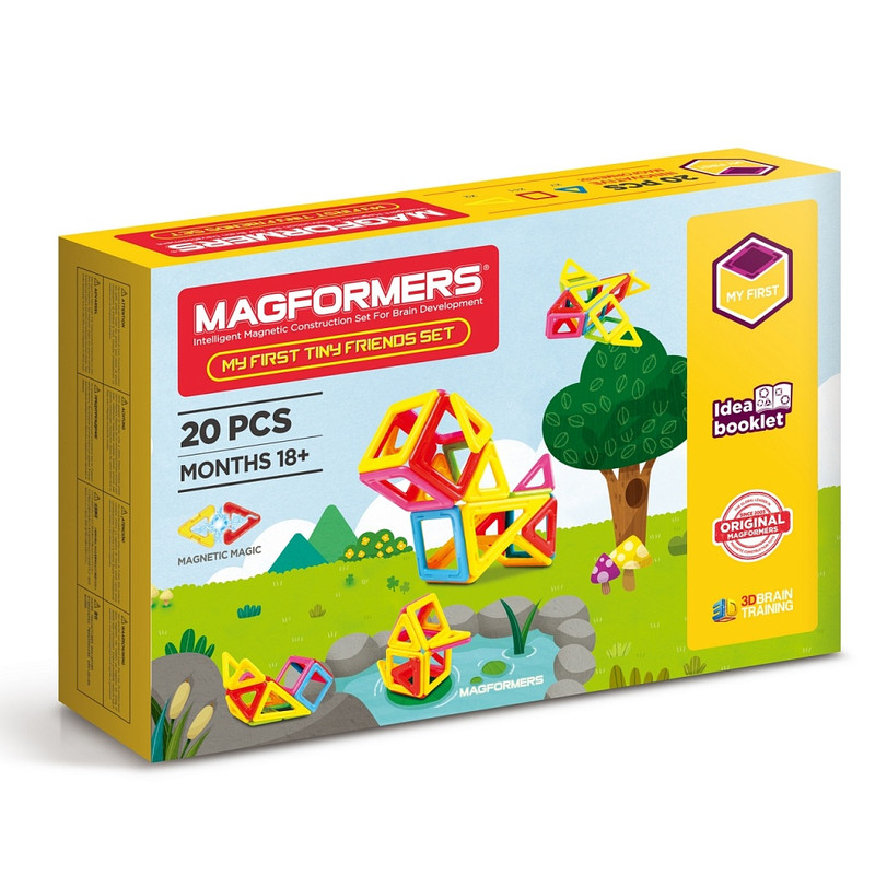 Магнитный конструктор MAGFORMERS Tiny Friends