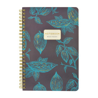 Тетрадь общая А5, 60 листов, линейка, на пружине, 'Специи и п...