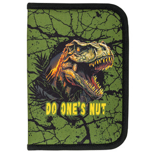 Пенал 'Dino attack' 1 отделение, 1 откидная планка, Brauberg 2