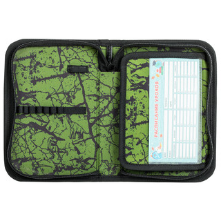 Пенал 'Dino attack' 1 отделение, 1 откидная планка, Brauberg 5