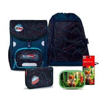 Школьный ранец Belmil ZIPPY 'Авто' с наполнением (4 предмета)...