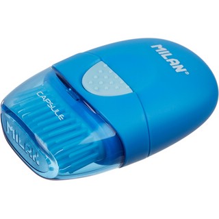 Ластик Milan Capsule в пластиковом чехле с щёткой, артикул 4900116 4