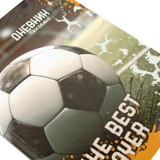 Дневник 1-4 класс 'Футбол' 48 листов, твердый, Юнландия 20