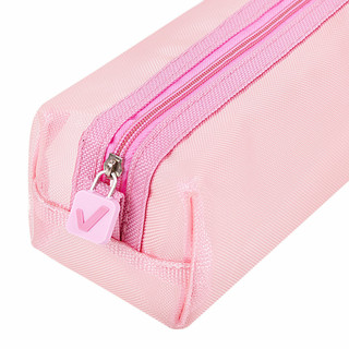 Пенал-тубус, сетка, 22х5х5 см, розовый, Brauberg 2