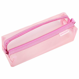 Пенал-тубус, сетка, 22х5х5 см, розовый, Brauberg 3