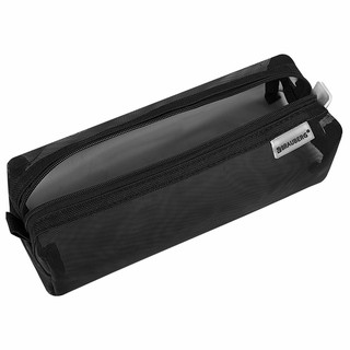 Пенал-тубус, сетка, 22х5х5 см, черный, Brauberg 3