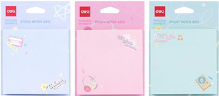 Блок самоклеящийся бумажный Deli EA612 74х74 мм, 40 листов, а...