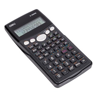 Калькулятор научный Deli ED-100MS черный 12-разрядный 2