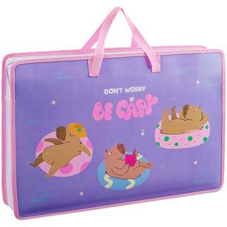 Папка для чертежей и рисунков А3 'Capybara', пластик, 85 мм, ...