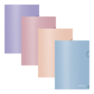 Папка-уголок А5+, пластик, ErichKrause Soft Manga, непрозрачн...