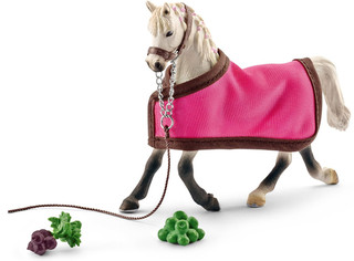 Schleich Фигурка Арабская кобыла с накидкой 41447