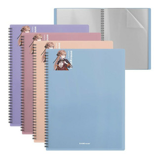 Папка 40 файлов, А4, пластик, на спирали, ErichKrause Soft Ma...