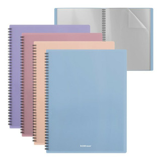 Папка 40 файлов, А4, пластик, на спирали, ErichKrause Soft Manga, ассорти. Цена за 1 шт. 2