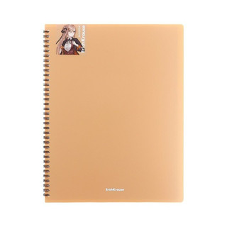 Папка 40 файлов, А4, пластик, на спирали, ErichKrause Soft Manga, ассорти. Цена за 1 шт. 4