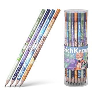Чернографитный карандаш ErichKrause Manga, трехгранный, HB, а...