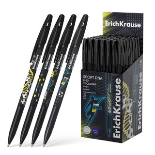 Ручка шариковая ErichKrause R-301 Stick&Grip Sport DNA 0.7, а...
