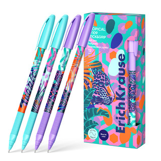 Ручка шариковая ErichKrause U-109 Stick&Grip Tropical 1.0, Ul...