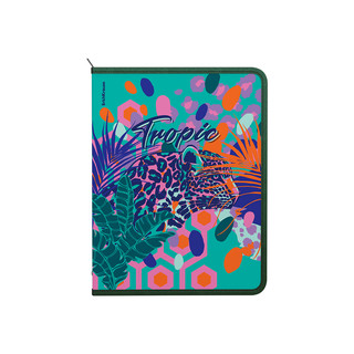 Папка для тетрадей на молнии, А4+, пластик, ErichKrause Tropical