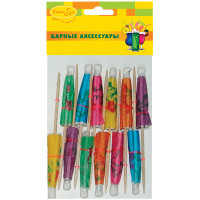 Шпажки для канапе 'Зонтик', 10 см, 12 штук Пати Бум