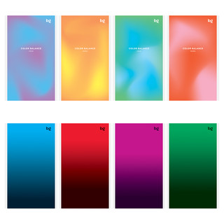 Блокнот А6, 24 листов, на скрепке, BG 'Моноколор. Градиент', ...