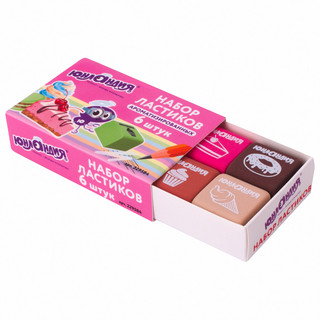 Набор из 6-ти ластиков 'Сладкие истории' ароматизированные 3