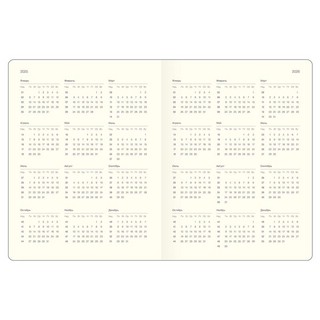 Еженедельник-планер датированный 2025 Infolio Snake (Змея) А4, 88 листов, твердая обложка из экозамши, зеленый 3