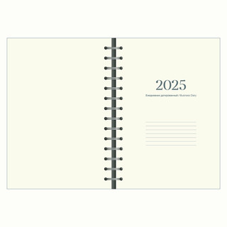 Датированный ежедневник планер 2025 на кольцах Infolio 'Impression', А5 на 160 листов, мягкая обложка из экокожи, розовый 6