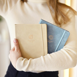 Датированный ежедневник планер 2025 Infolio 'Snake' (змея), А5 на 176 листов, твердая обложка из экозамши, бежевый 13