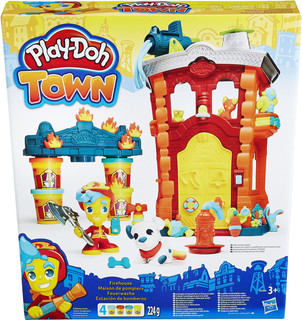 Play-Doh Игровой набор Пожарная станция, цвет разноцветный 3