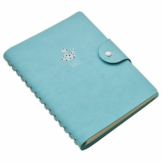 Датированный ежедневник планер 2025 на кольцах Infolio 'Lucky Змея', А5 на 160 листов, мягкая обложка из экокожи 2