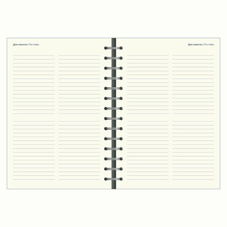 Датированный ежедневник планер 2025 на кольцах Infolio 'Lucky Змея', А5 на 160 листов, мягкая обложка из экокожи 9