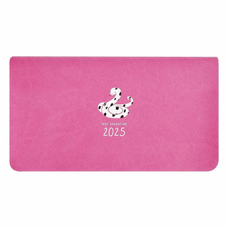 Датированный еженедельник планер 2025 Infolio 'Lucky Змея', А6 на 64 листа, мягкая обложка из экокожи 1