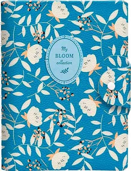 Бизнес-тетрадь А5, 96 листов, клетка, Infolio 'Diary', мягкий переплет, голубой