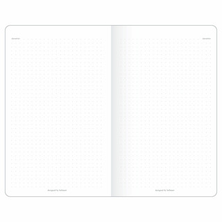 Планер датированный 2025 beSmart 'Notes' на скрепке, А6 на 32 листа, мягкая обложка, голубой 9